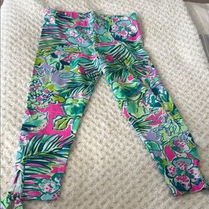 Lily Pulitzer Floral Kids Leggings